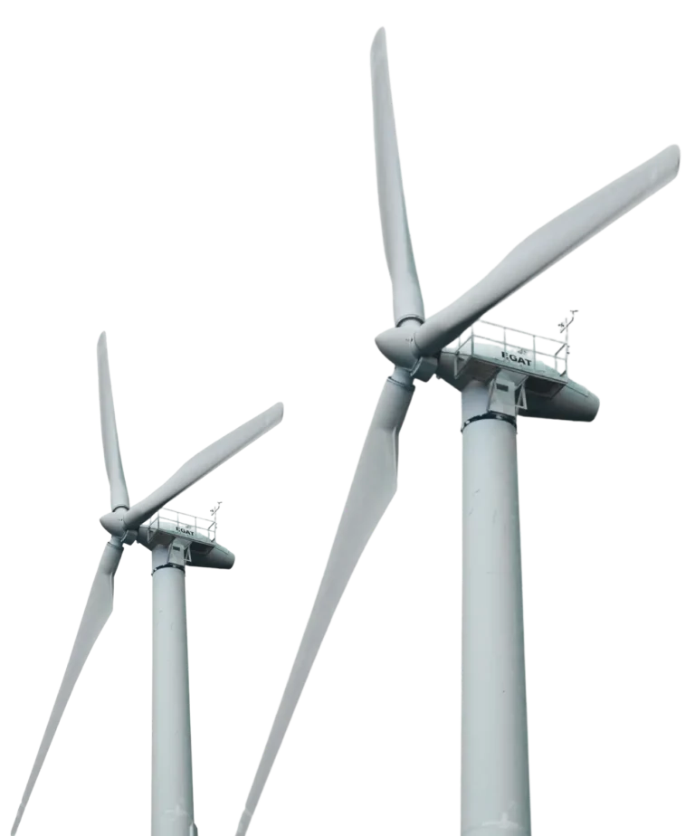 Solar wind turbines in the way of aircraft